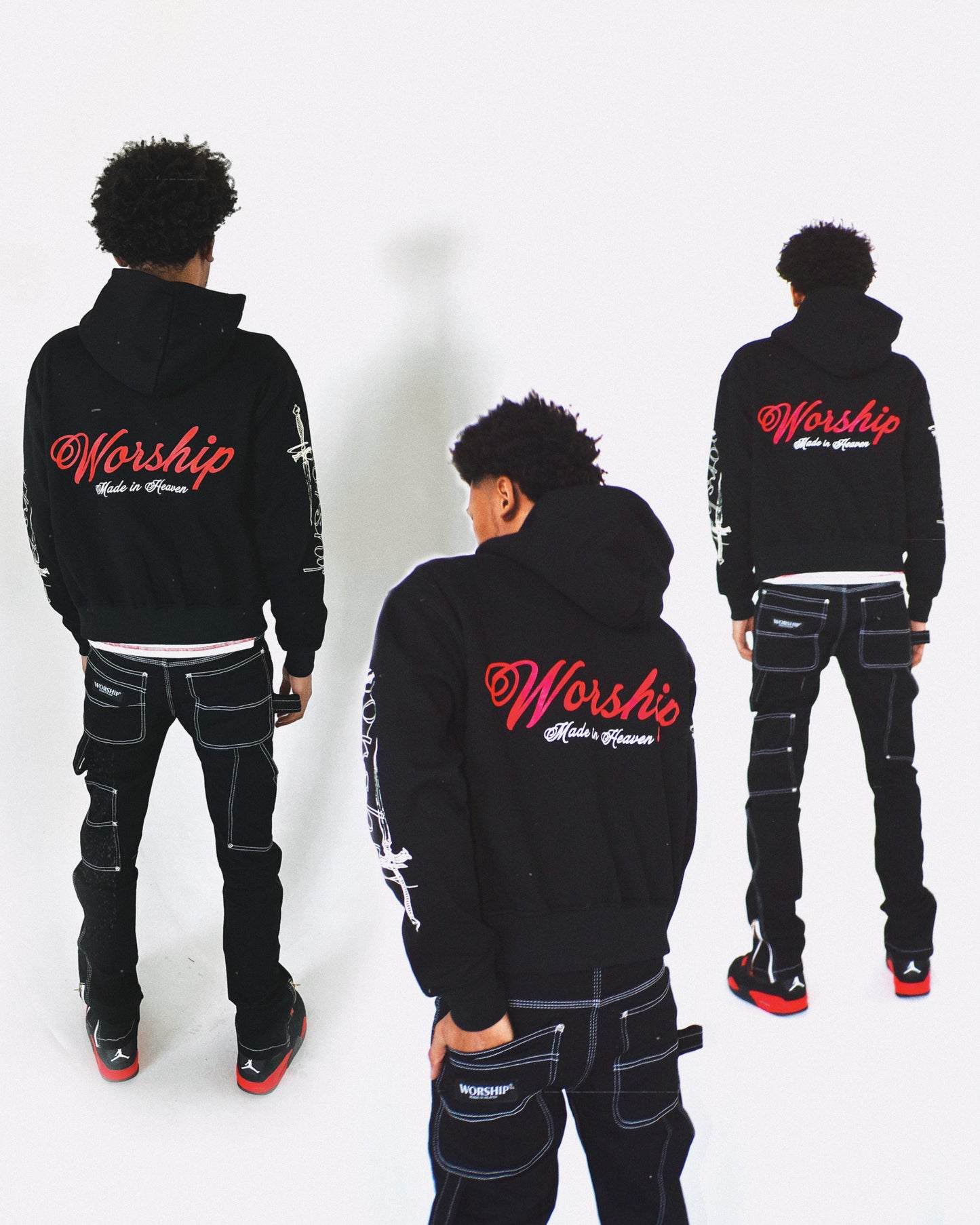 Mother Mary Zip Hoodie