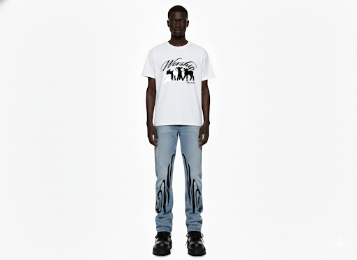 Lamb Pack T-Shirt (White)