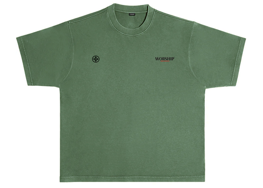 Heavyweight Signature T-Shirt (Moss Green)
