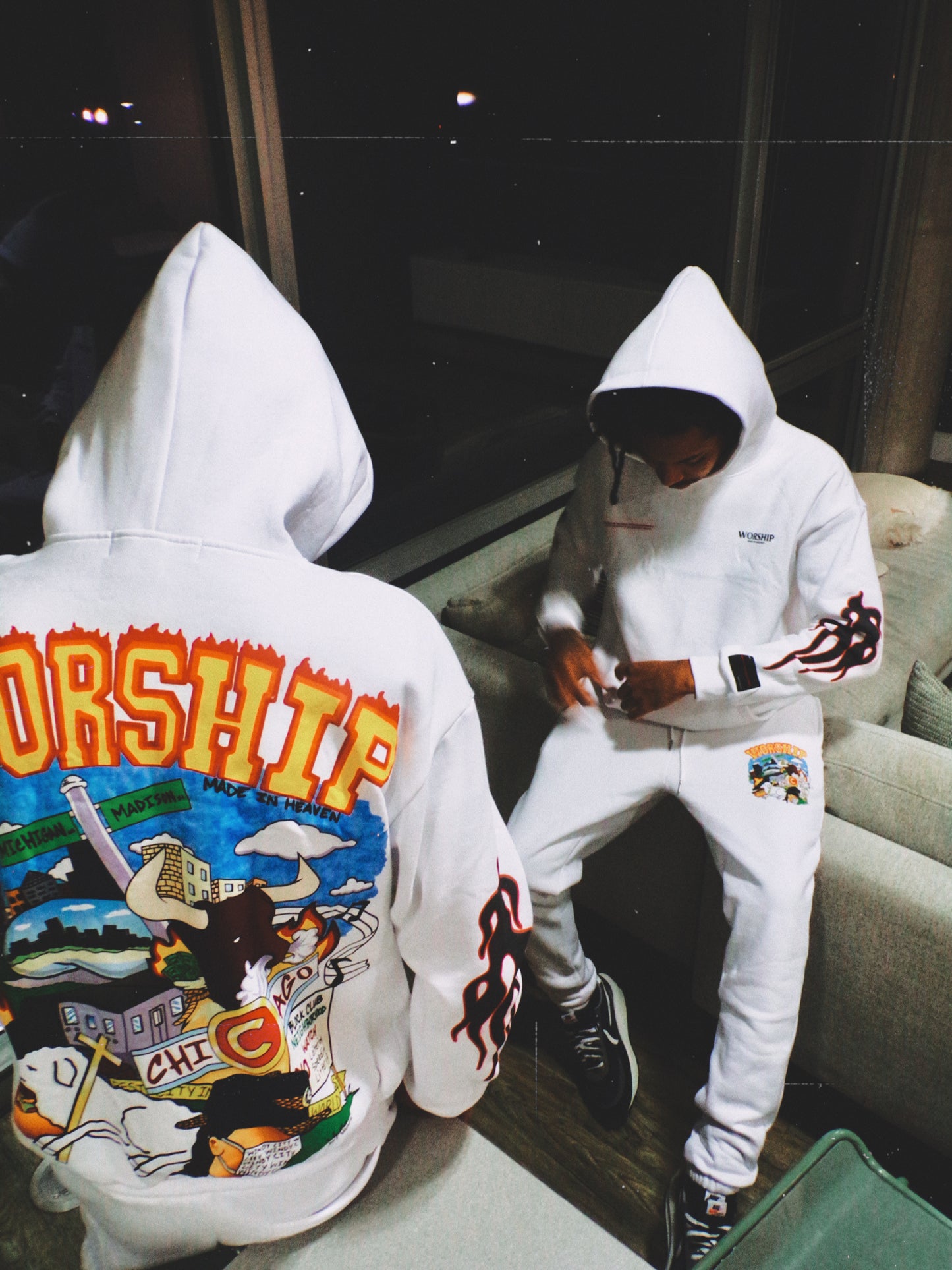 D.N.A. Hooded Sweatshirt (Worship X Art-Vandal)