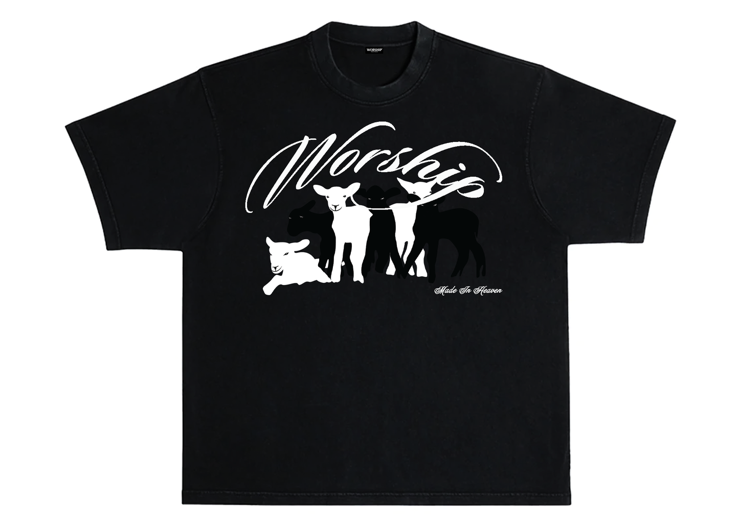 Lamb Pack T-Shirt (Black)