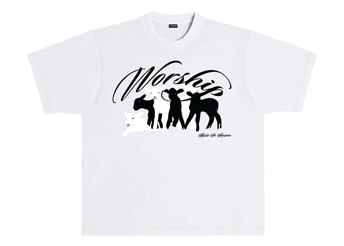Lamb Pack T-Shirt (White)