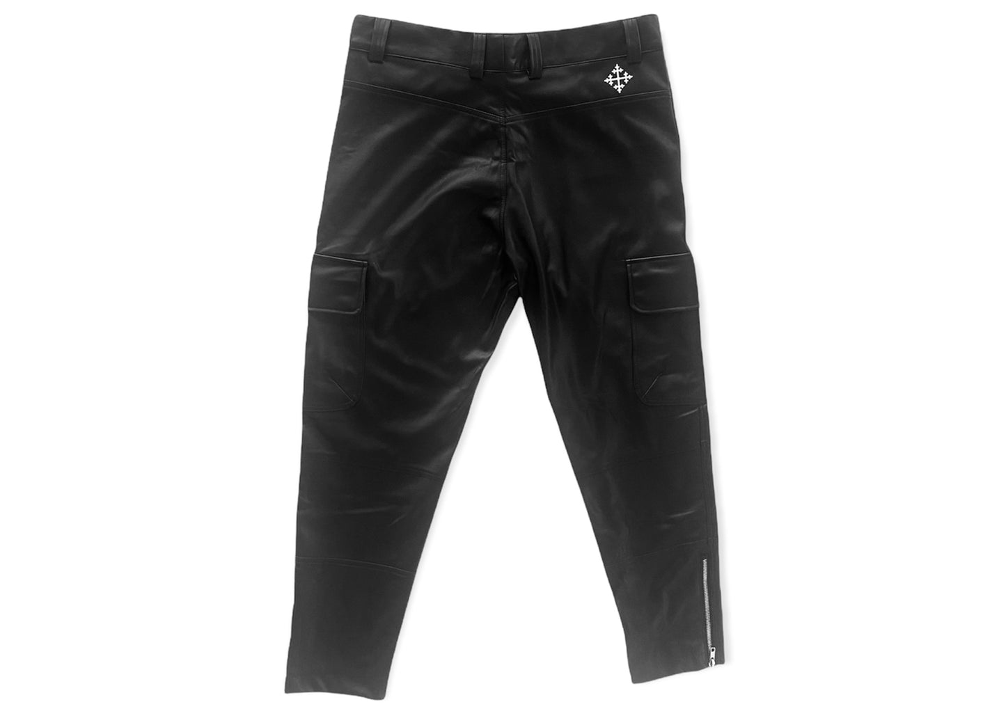 Midnight Leather Cargo Pant