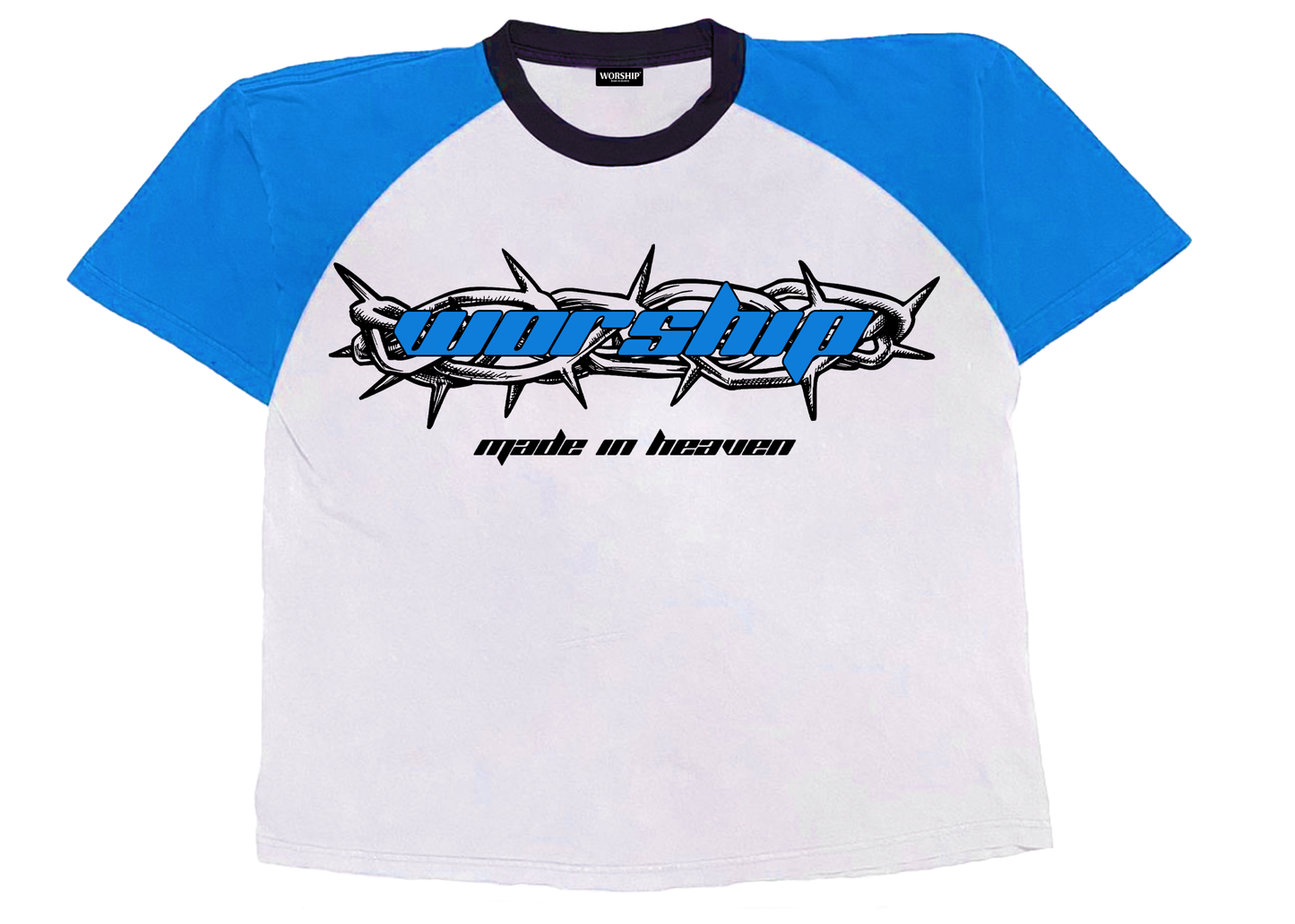 Thorn Raglan T-Shirt (Blue)