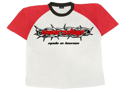 Thorn Raglan T-Shirt (Red)