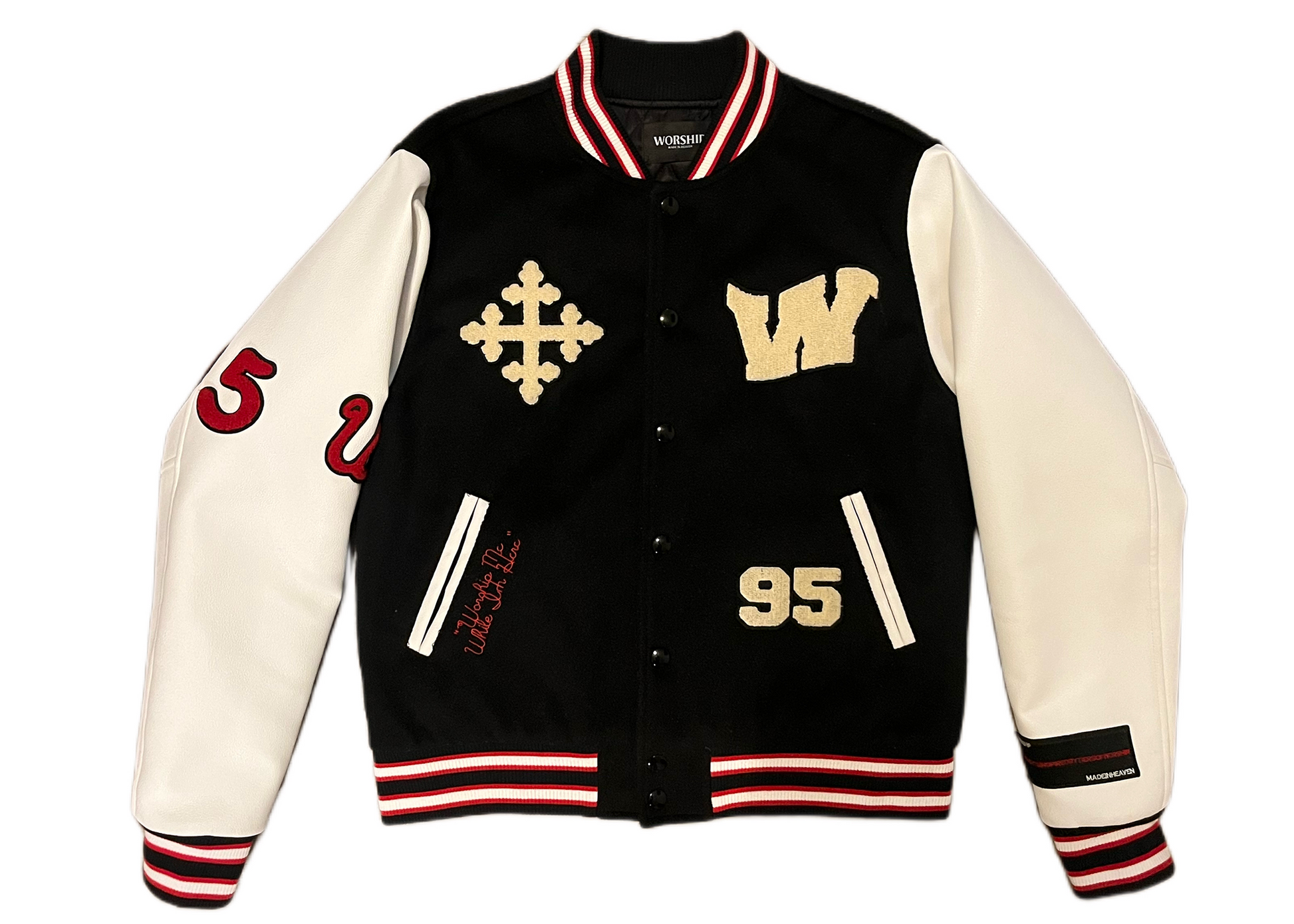 Made In Heaven Varsity Jacket – WORSHIP