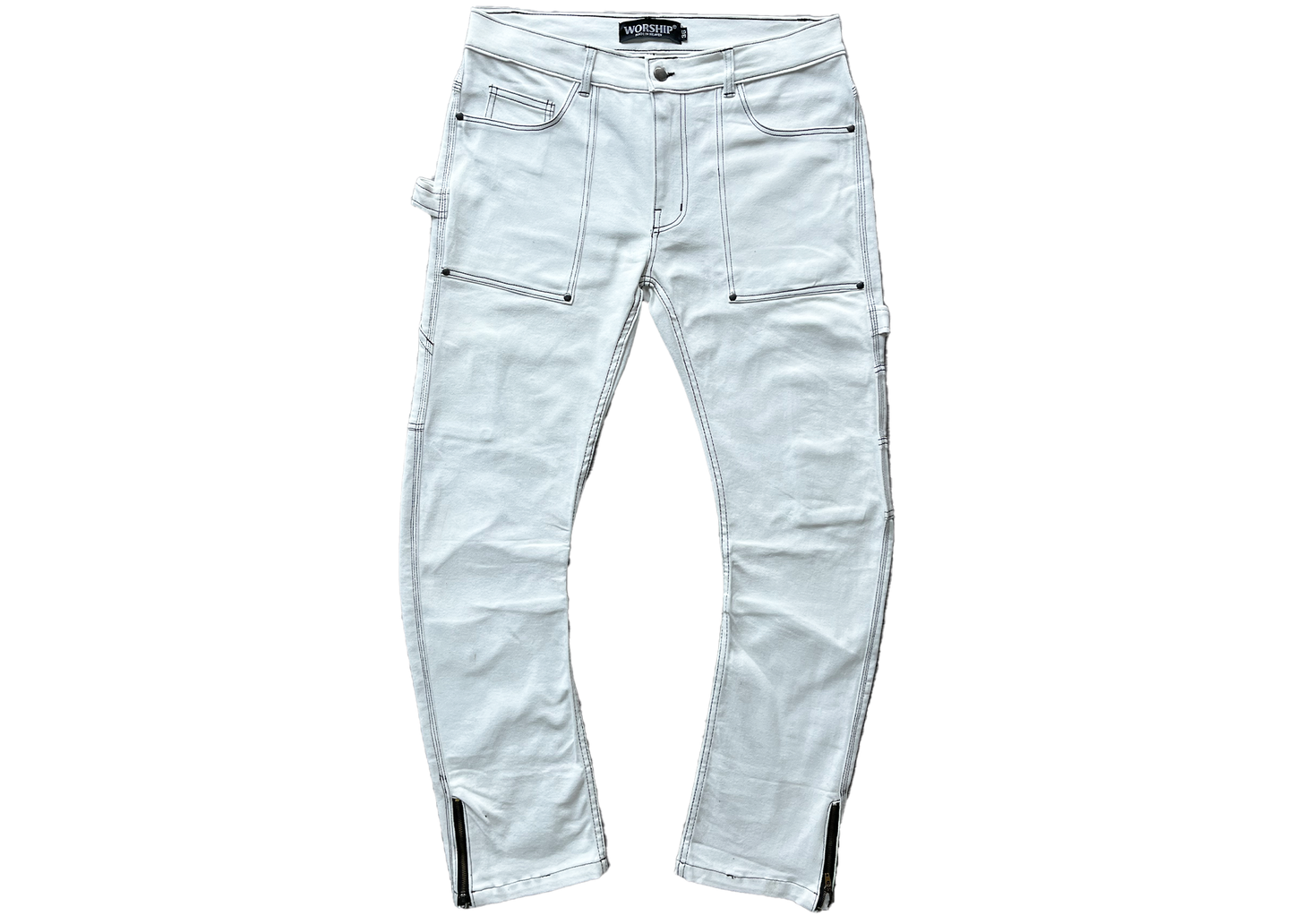 Carpenter Pant  (White)