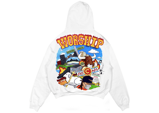 D.N.A. Hooded Sweatshirt (Worship X Art-Vandal)