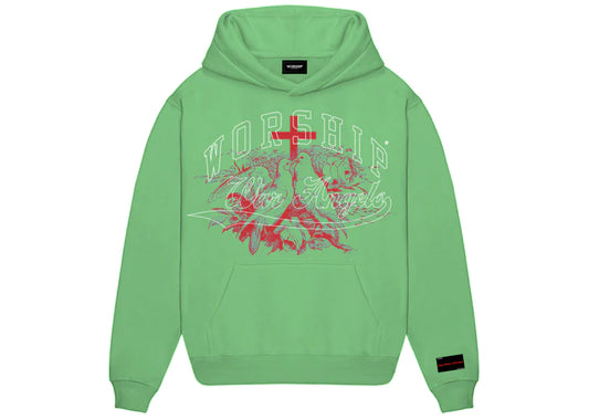 War Angels Hoodie (Lime)